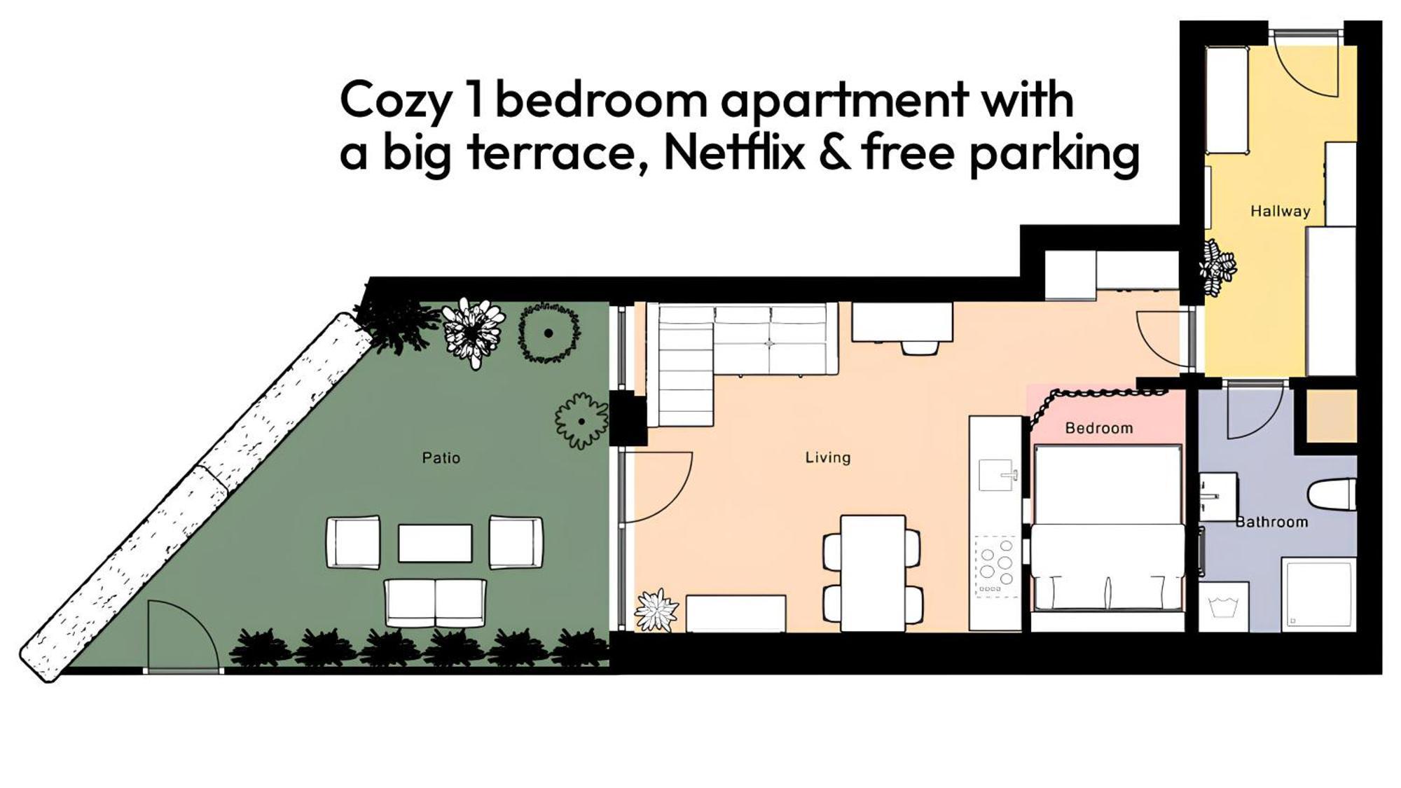 Fully Equipped Apartments With Terraces, Free Garage Parking, Netflix & Ac - By Apartmany Slapanice Cz Bagian luar foto